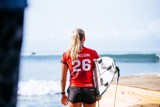Molly Picklum, Surf City El Salvador Pro 2023, Punta Roca, La Libertad. Foto: WSL / Beatriz Ryder.