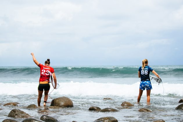 Stephanie Gilmore, Surf City El Salvador Pro 2023, Punta Roca, La Libertad. Foto: WSL / Aaron Hughes.