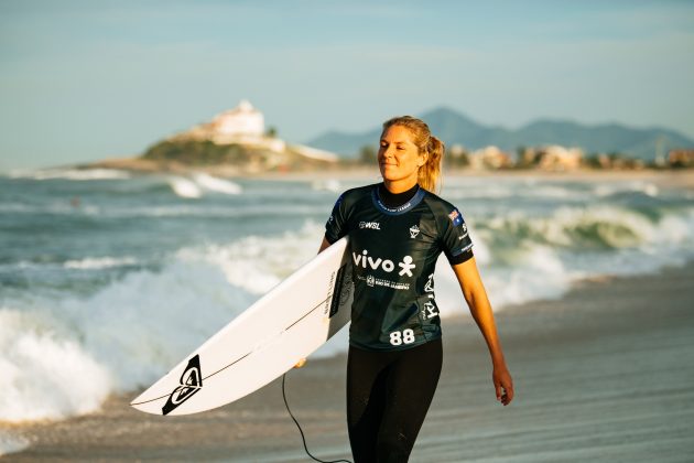 Stephanie Gilmore, Rio Pro 2023, Itaúna, Saquarema (RJ). Foto: WSL / Thiago Diz.