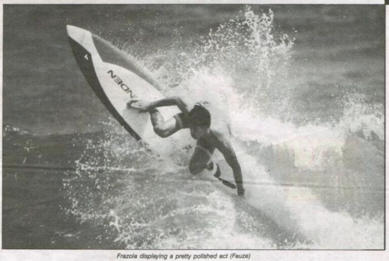 Frajola, surfista da Barra da Tijuca.