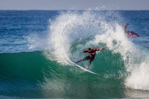 Alejo Muniz, Ballito Pro 2023, Willard Beach, KwaZulu-Natal, África do Sul. Foto: WSL / Pierre Tostee.