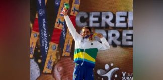 Brasil conquista cinco medalhas