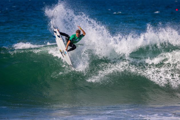 Josh Burke, Ballito Pro 2023, Willard Beach, KwaZulu-Natal, África do Sul. Foto: WSL / Pierre Tostee.