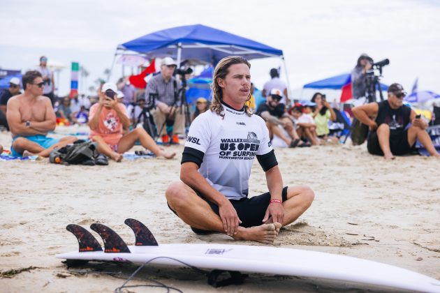 Kian Martin, US Open of Surfing 2023, Huntington Beach, Califórnia (EUA). Foto: WSL / Pat Nolan.