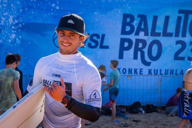 Marco Mignot, Ballito Pro 2023, Willard Beach, KwaZulu-Natal, África do Sul. Foto: WSL / Pierre Tostee.