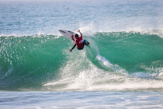 Maxime Huscenot, Ballito Pro 2023, Willard Beach, KwaZulu-Natal, África do Sul. Foto: WSL / Pierre Tostee.