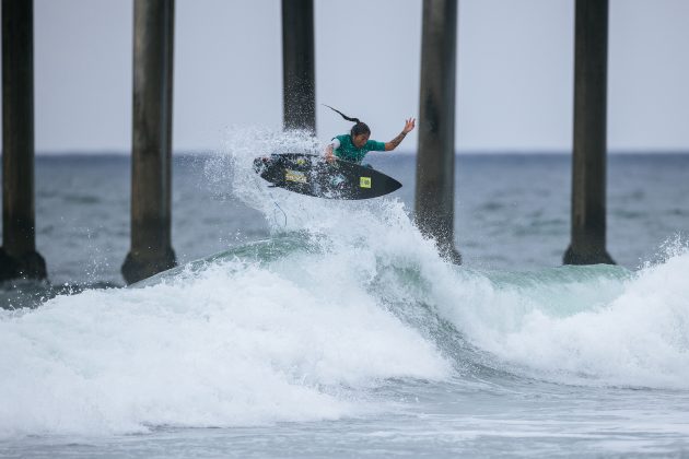 Silvana Lima, US Open of Surfing 2023, Huntington Beach, Califórnia (EUA). Foto: WSL / Pat Nolan.