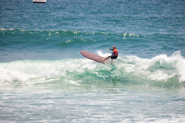 Taylor Jensen, US Open of Surfing 2023, Huntington Beach, Califórnia (EUA). Foto: WSL / Tommy Pierucki.
