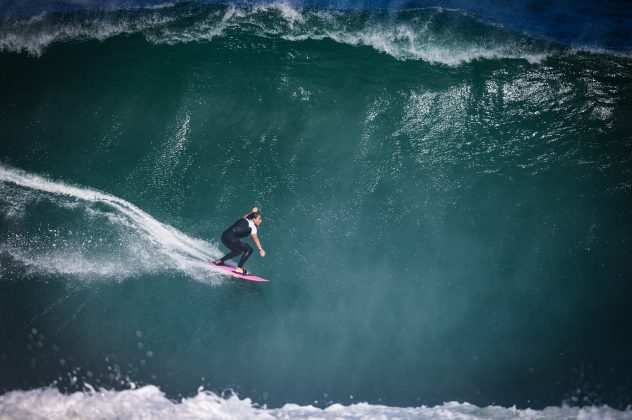 Michelle Des Bouillons, Itacoatiara Big Wave 2023, Niterói (RJ). Foto: Tony D'Andrea.