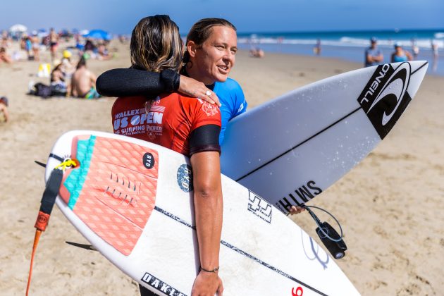 Ariane Ochoa, US Open of Surfing 2023, Huntington Beach, Califórnia (EUA). Foto: WSL / Kenny Morris.