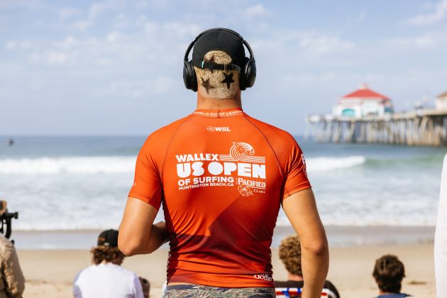 Cole Houshmand, US Open of Surfing 2023, Huntington Beach, Califórnia (EUA). Foto: WSL / Pat Nolan.