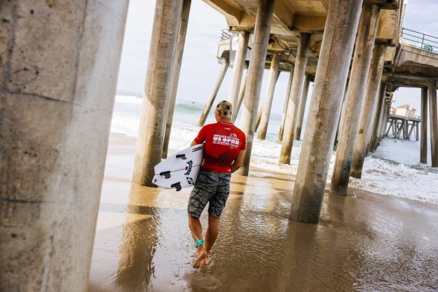 Cole Houshmand, US Open of Surfing 2023, Huntington Beach, Califórnia (EUA). Foto: WSL / Pat Nolan.