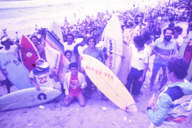 Festival de Surfe 1979, Cabo Frio (RJ). Foto: Márcio Werneck.