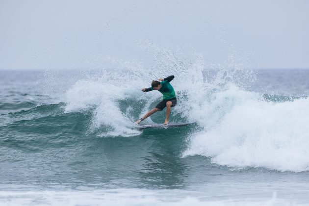 George Pittar, US Open of Surfing 2023, Huntington Beach, Califórnia (EUA). Foto: WSL / Pat Nolan.
