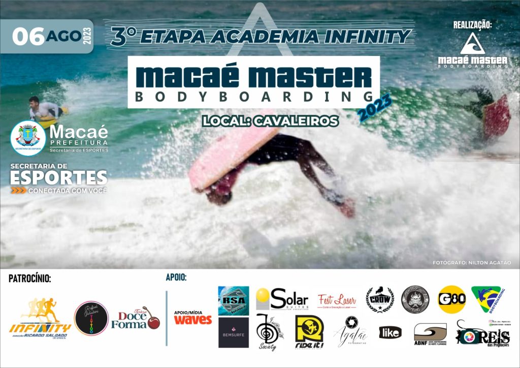Cartaz do Macaé Master Bodyboarding