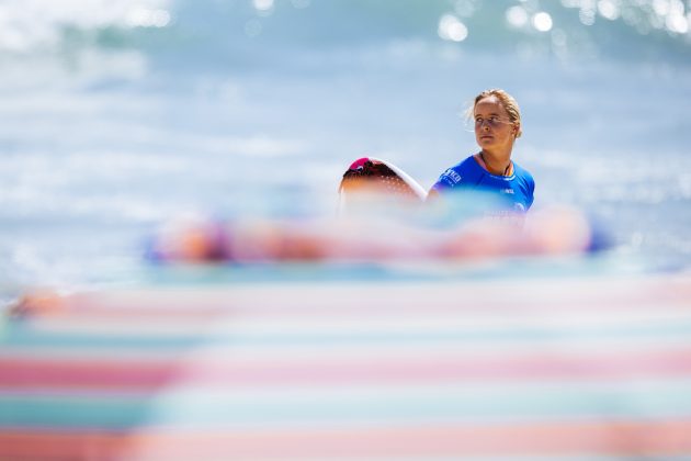 Isabella Nichols, US Open of Surfing 2023, Huntington Beach, Califórnia (EUA). Foto: WSL / Pat Nolan.