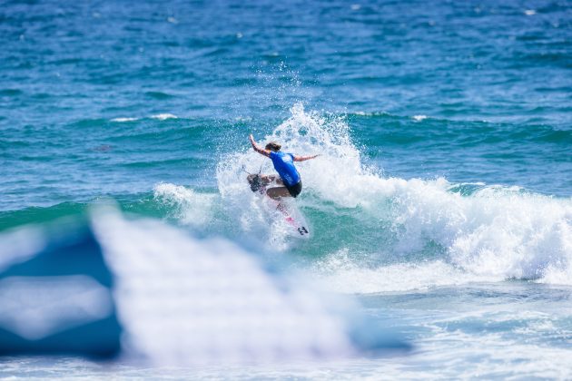 Isabella Nichols, US Open of Surfing 2023, Huntington Beach, Califórnia (EUA). Foto: WSL / Pat Nolan.