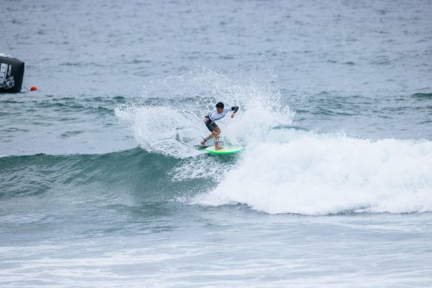 Jackson Bunch, US Open of Surfing 2023, Huntington Beach, Califórnia (EUA). Foto: WSL / Pat Nolan.