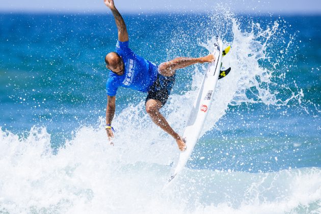 Jadson André, US Open of Surfing 2023, Huntington Beach, Califórnia (EUA). Foto: WSL / Pat Nolan.