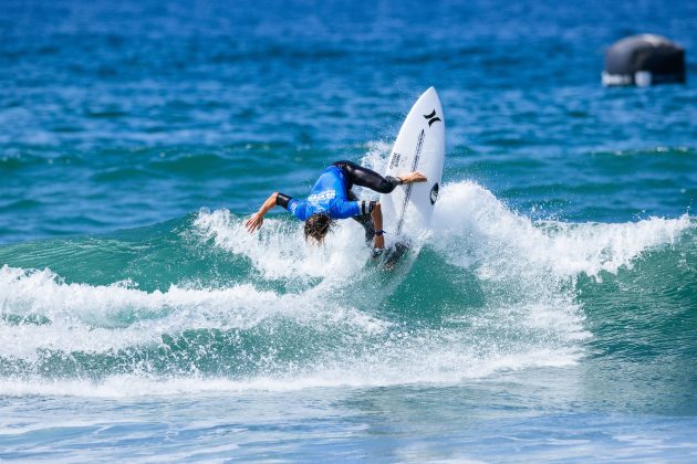 Jake Marshall, US Open of Surfing 2023, Huntington Beach, Califórnia (EUA). Foto: WSL / Pat Nolan.