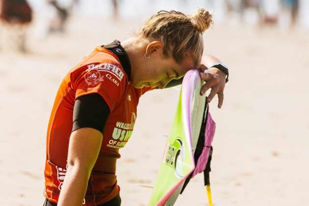Leilani McGonagle, US Open of Surfing 2023, Huntington Beach, Califórnia (EUA). Foto: WSL / Pat Nolan.