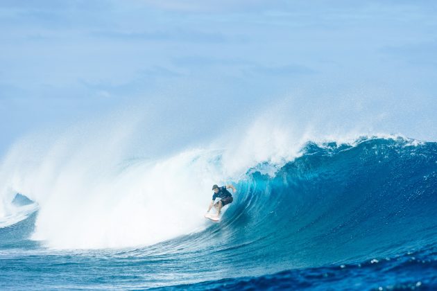 Liam O'Brien, Tahiti Pro 2023, Teahupoo. Foto: WSL / Matt Dunbar.