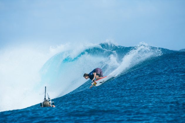 Liam O'Brien, Tahiti Pro 2023, Teahupoo. Foto: WSL / Beatriz Ryder.