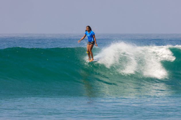 Luana Soares, Huntington Beach Longboard Classic 2023, Califórnia (EUA). Foto: WSL / Tommy Pierucki.