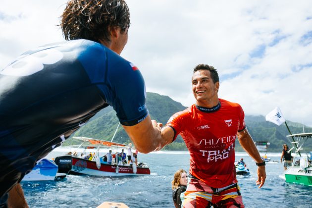 Mihimana Braye, Tahiti Pro 2023, Teahupoo. Foto: WSL / Matt Dunbar.