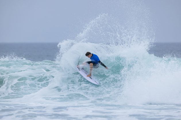 Mikey McDonagh, US Open of Surfing 2023, Huntington Beach, Califórnia (EUA). Foto: WSL / Pat Nolan.