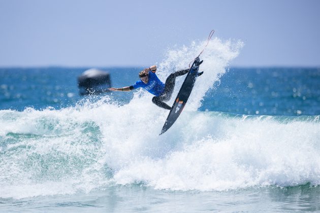 Reef Heazlewood, US Open of Surfing 2023, Huntington Beach, Califórnia (EUA). Foto: WSL / Pat Nolan.