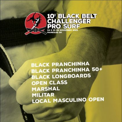 10º Black Belt Challenger de Surf, Maresias, São Sebastião (SP). Foto: Divulgação.
