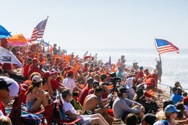 Público, WSL Finals 2023, Trestles, Califórnia (EUA). Foto: WSL / Cait Miers.