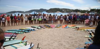 Projeto anuncia surfe treino