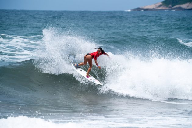 Chrislyn Simpson-Kane, ISA World Junior Championship 2023, Praia da Macumba, Rio de Janeiro (RJ). Foto: Pablo Jimenez.