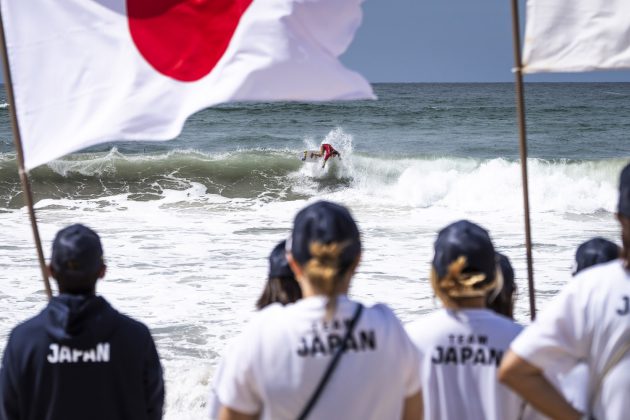 Yuuhi Tosaka, ISA World Junior Championship 2023, Praia da Macumba, Rio de Janeiro (RJ). Foto: ISA / Sean Evans.