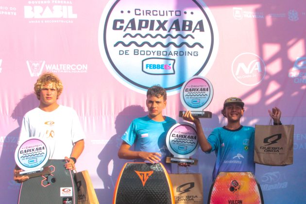 Categoria Sub 16, Circuito Capixaba de Bodyboard 2023, Praia do Coral do Meio, Barra do Jucu (ES). Foto: Heriberto Simões.