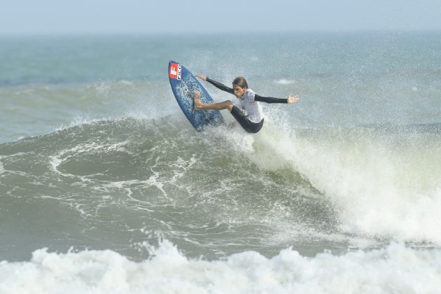 Cauã Demski, campeão Sub 12 do Circuito Surf Talentos 2023. Foto: Márcio David.