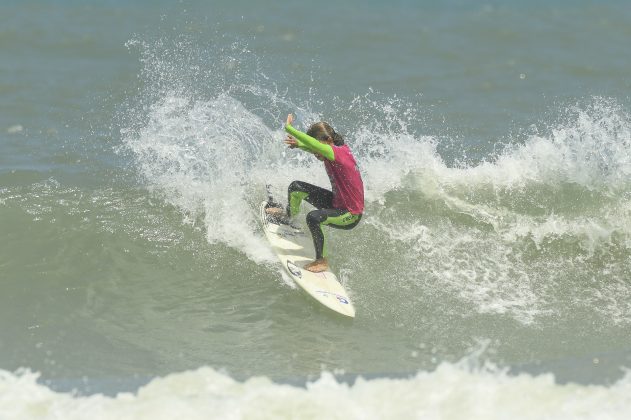Kaleb Henrique, campeão Sub 10 do Circuito Surf Talentos 2023. Foto: Márcio David.