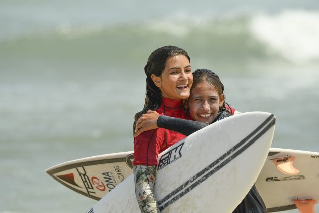 Maria Amelia, Circuito Surf Talentos 2023, Praia da Joaquina, Florianópolis (SC). Foto: Márcio David.