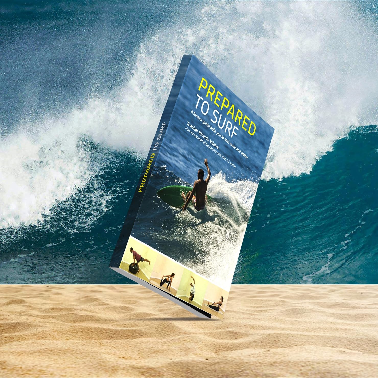 Prepared to Surf em inglês está disponível na Amazon.