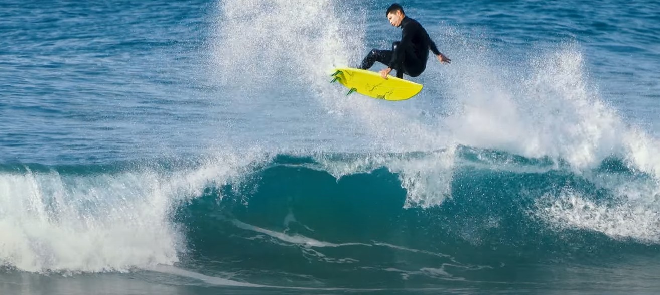 Halley Batista, que teve seu nome inspirado no Cometa Halley, mostrou que o surfe está no pé.