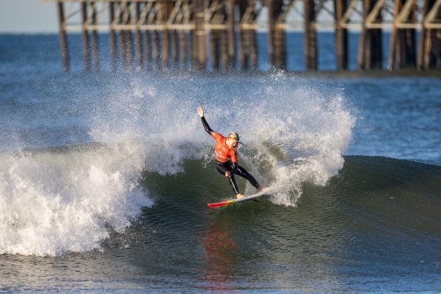 Erin Brooks, World Junior Championships, Oceanside, Califórnia (EUA). Foto: WSL / Kenny Morris.