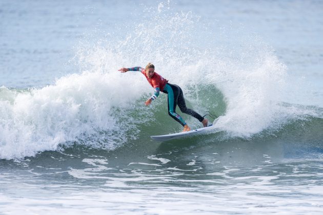 Nora Liotta, World Junior Championships, Oceanside, Califórnia (EUA). Foto: WSL / Kenny Morris.