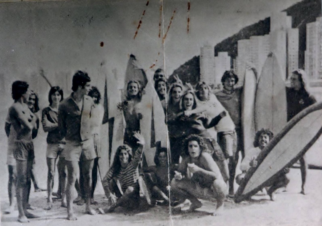 Praia da Divisa, 1975, um dos 700 campeonatos com participação de Silvio da Silva, o Silvério.