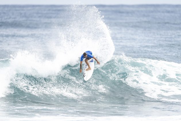 Santiago Muniz, ISA World Surfing Games 2024, La Marginal, Arecibo, Porto Rico. Foto: ISA / Sean Evans.