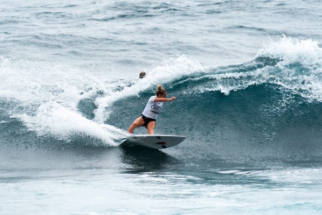 Rheanna Rosenbaum, ISA World Surfing Games 2024, La Marginal, Arecibo, Porto Rico. Foto: Pablo Jimenez.