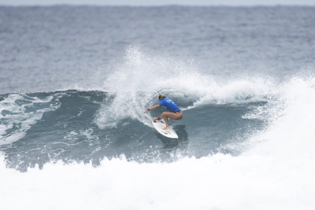Coral Wiggins, ISA World Surfing Games 2024, La Marginal, Arecibo, Porto Rico. Foto: ISA / Sean Evans.