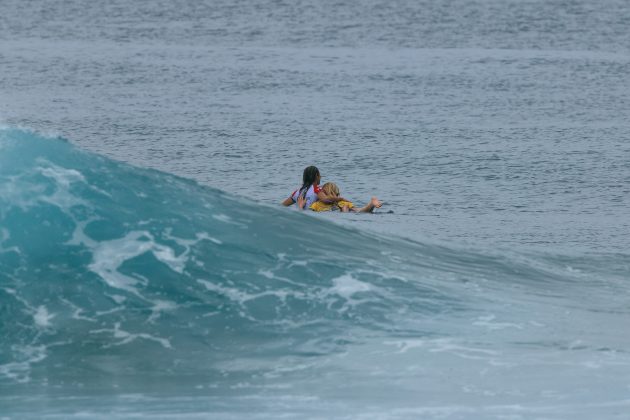 Caroline Marks, Pipe Pro 2024, North Shore de Oahu, Havaí. Foto: WSL / Brent Bielmann.