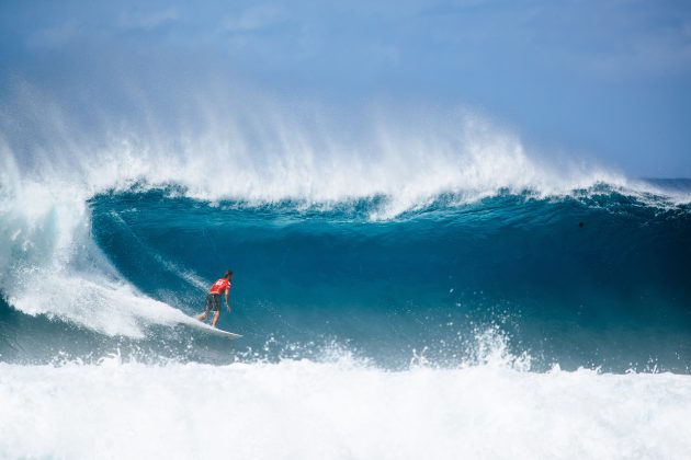 Connor O'Leary, Pipe Pro 2024, North Shore de Oahu, Havaí. Foto: WSL / Heff.